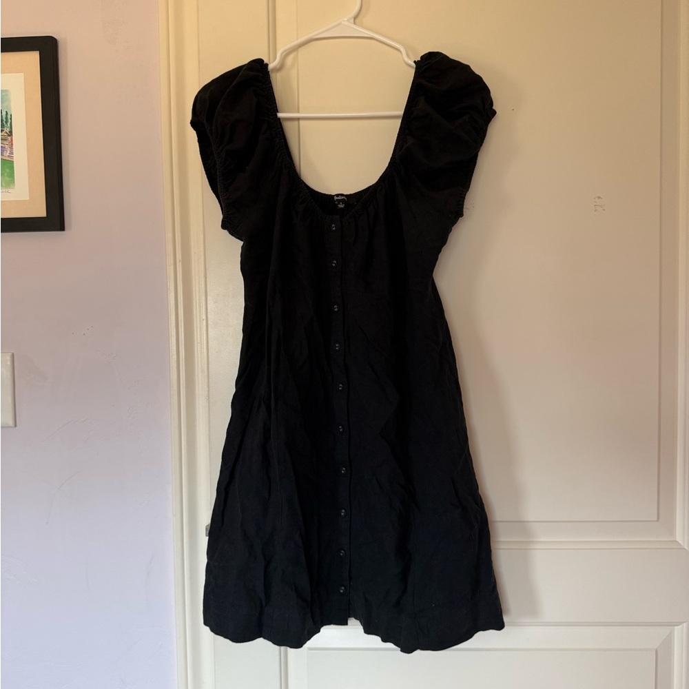 Madewell Black Mini Dress
